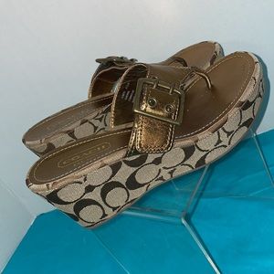 Coach Sherri Wedge Sandals